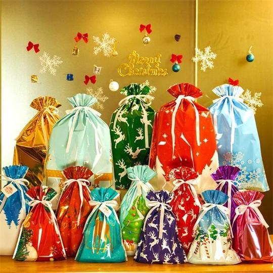(CHRISTMAS SALE NOW-48% OFF)Drawstring Christmas Gift Bags-unitmotor™