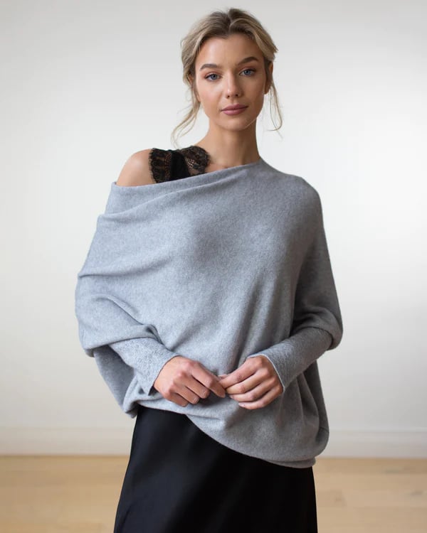 Asymmetric Draped Jumper (Buy 2 Free Shipping)-unitmotor™