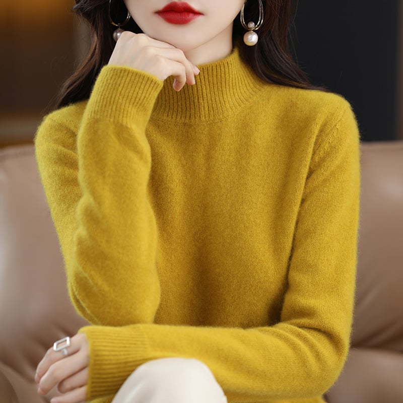 (New In)Women High Neck sweater-Your winter closet essentials-unitmotor™