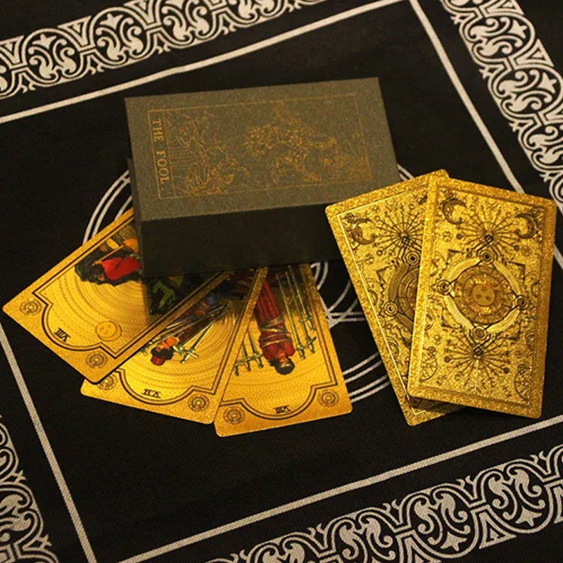 Explore the Mystical World of Tarot Gold Foil Tarot-unitmotor™
