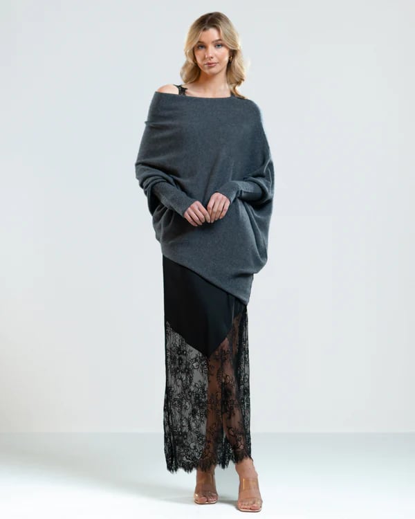 Asymmetric Draped Jumper (Buy 2 Free Shipping)-unitmotor™