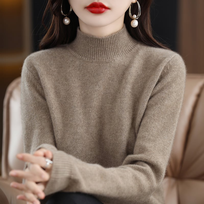 (New In)Women High Neck sweater-Your winter closet essentials-unitmotor™