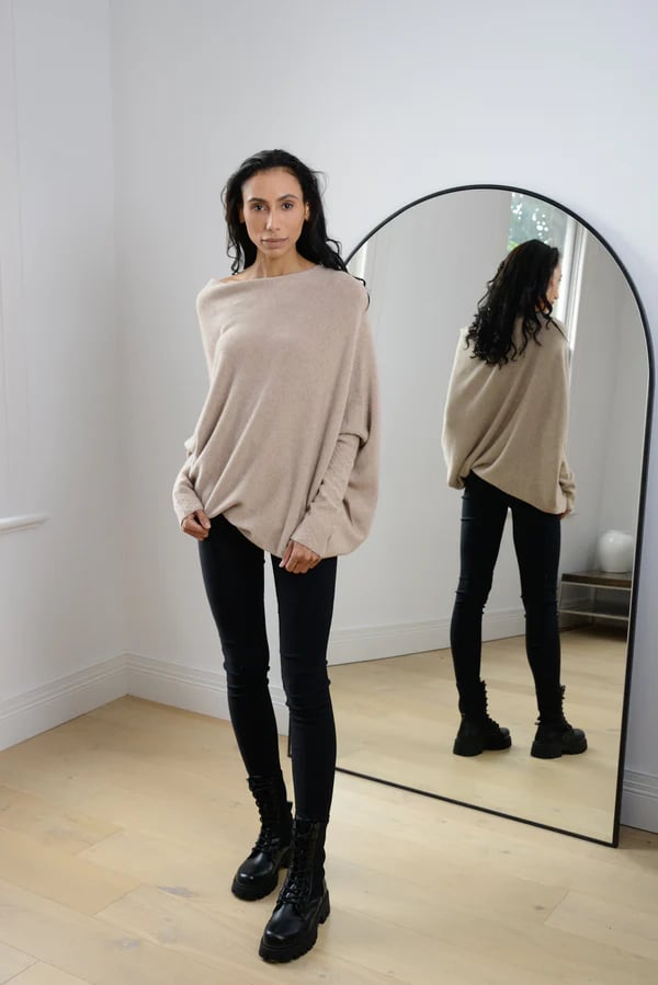 Asymmetric Draped Jumper (Buy 2 Free Shipping)-unitmotor™