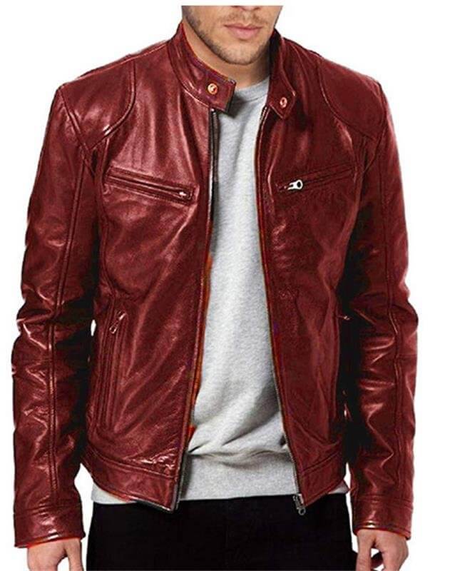 unitmotor™-Men's Leather Jacket