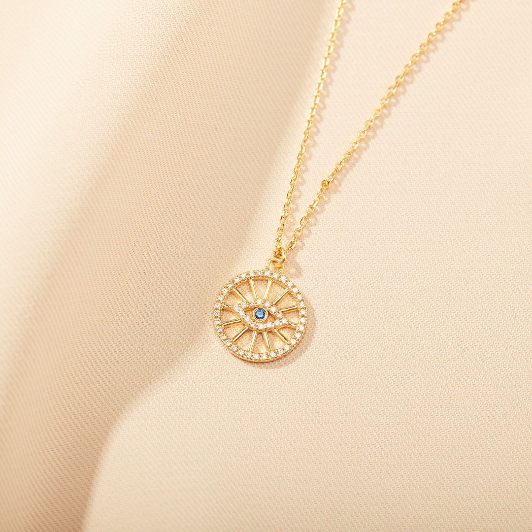 You Are My Sunshine Evil Eye Necklace-unitmotor™