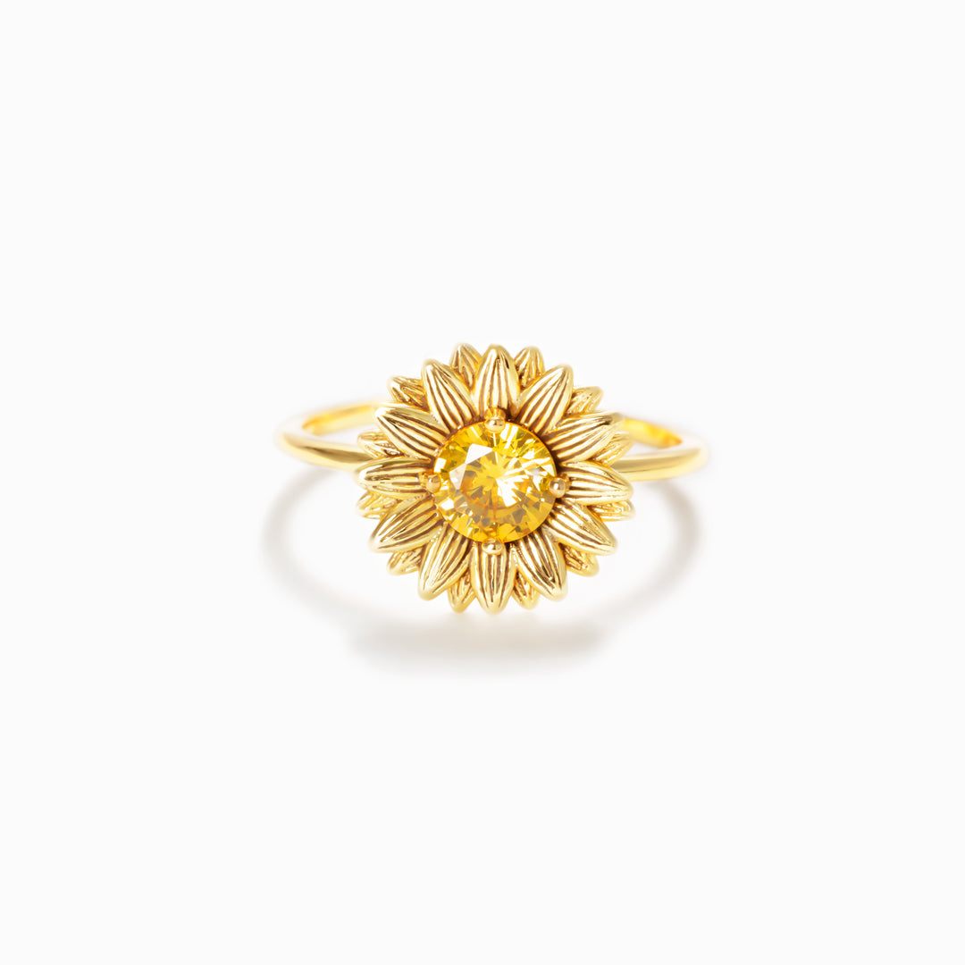Sunflower Ring Gold / Silver-unitmotor™