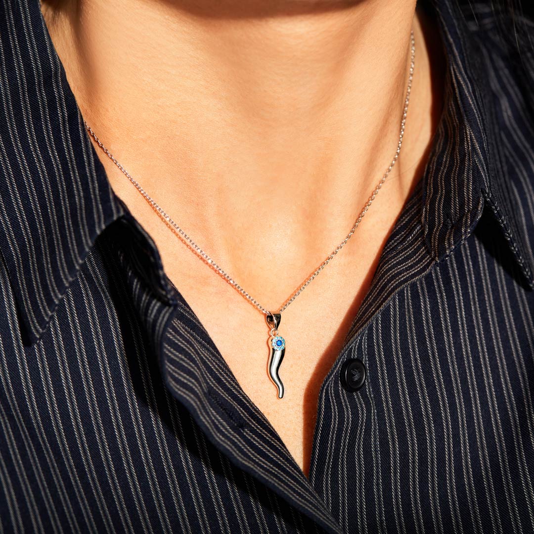 Evil Eye Cornicello Necklace-unitmotor™