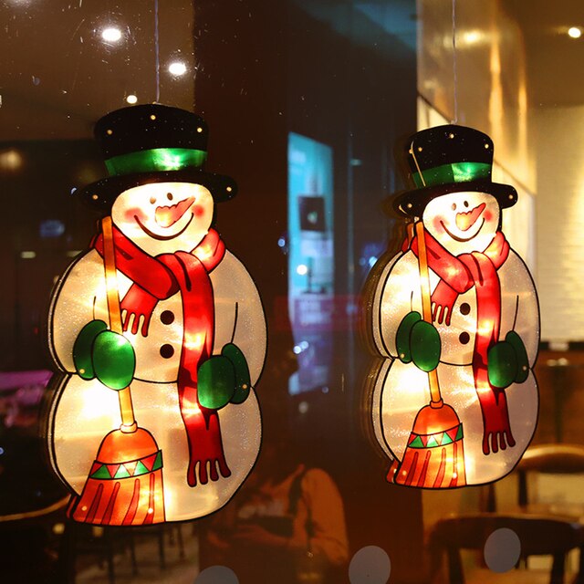 🎄Early Christmas Hot Sale 50% OFF-LED Suction Cup Window Hanging Lights-unitmotor™
