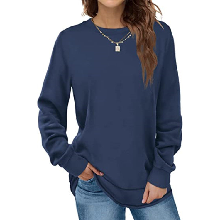 unitmotor™-BOKE Sweatshirts for Women Crewneck Long Sleeve Shirts Tunic Tops for Leggings