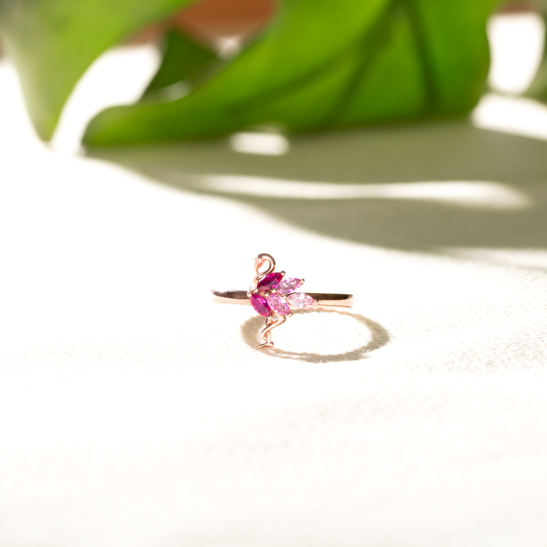 Born To Stand Out Flamingo Ring-unitmotor™
