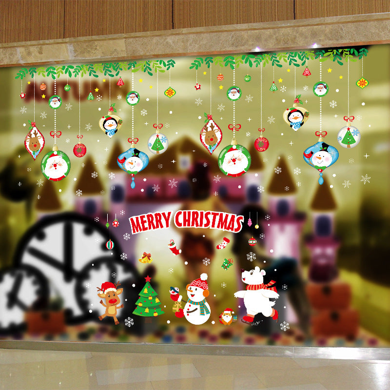 unitmotor™-Christmas Stickers Decor Glue-free Electrostatic Stickers