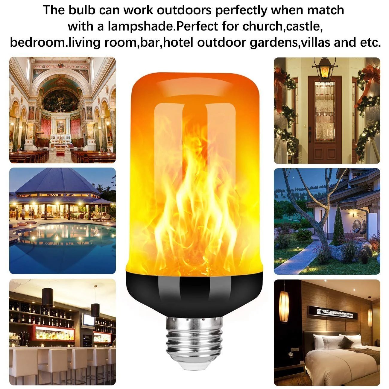 HOT SALE 2023 UPGRADE LED FLAME LIGHT BULB-unitmotor™