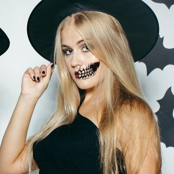 Halloween prank makeup temporary tattoo-unitmotor™