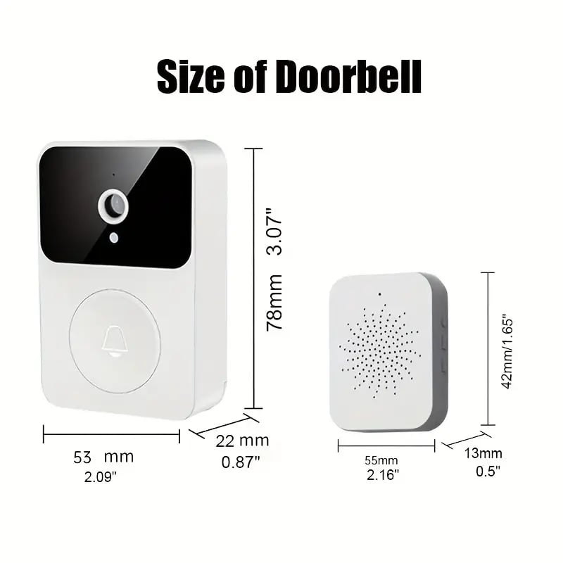 Wireless Video Doorbell With Camera-unitmotor™