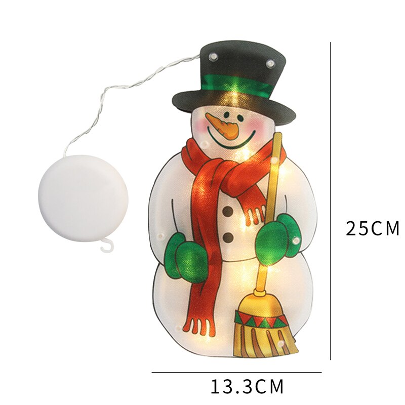 🎄Early Christmas Hot Sale 50% OFF-LED Suction Cup Window Hanging Lights-unitmotor™