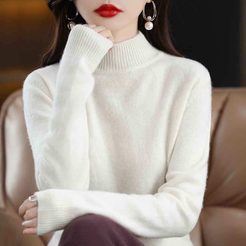 (New In)Women High Neck sweater-Your winter closet essentials-unitmotor™