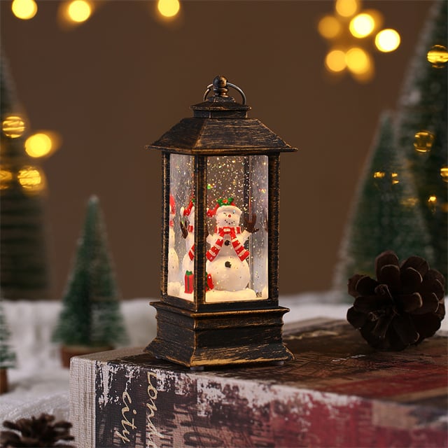 🎅Early Christmas Sale-49% OFF🎁Snow Globe Christmas Lantern Decorations-unitmotor™