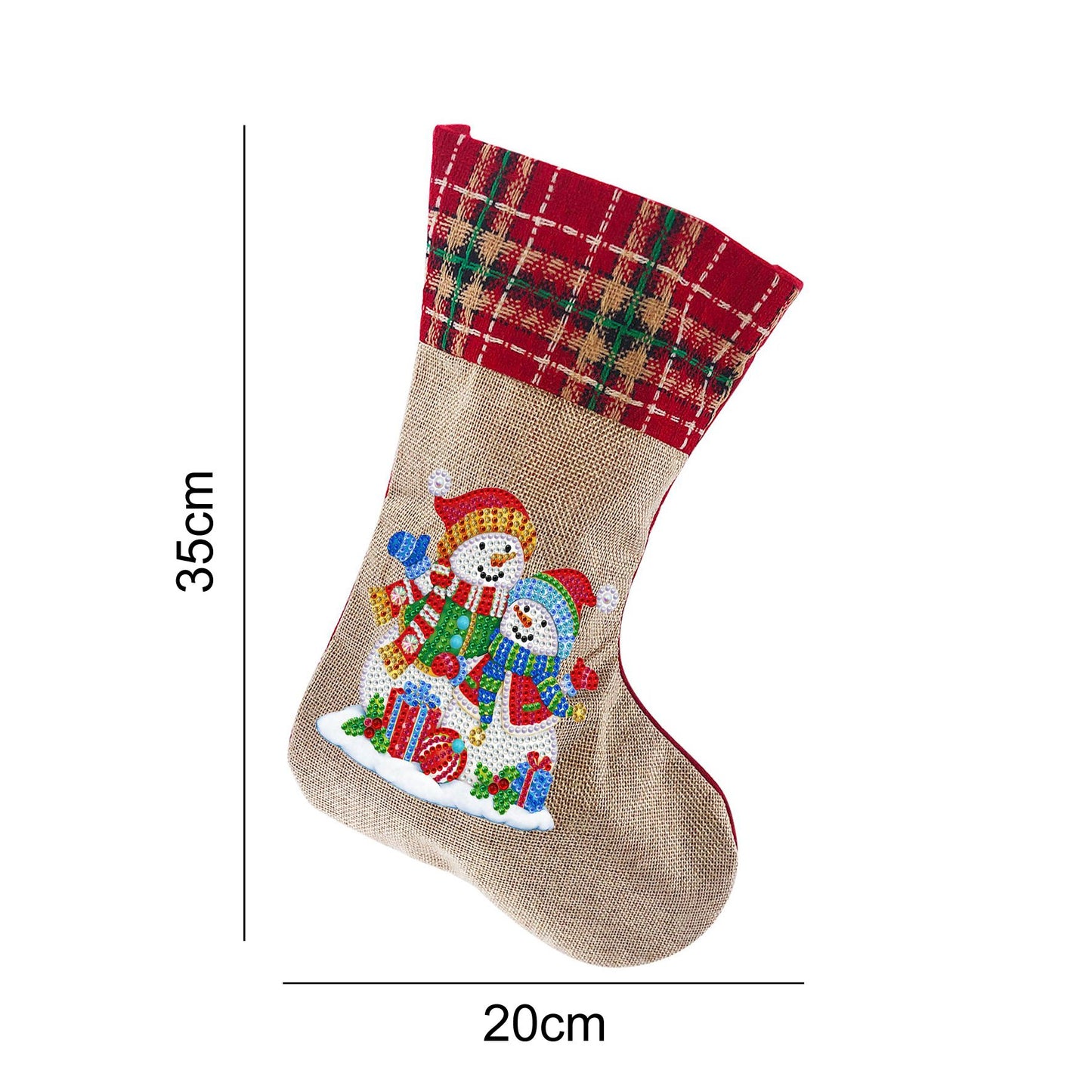unitmotor™-(🎁🔥HOT SALE - 49% OFF) 5D Diamond Painting Xmas Rhinestone Sock Embroidery Mosaic Gift Bag