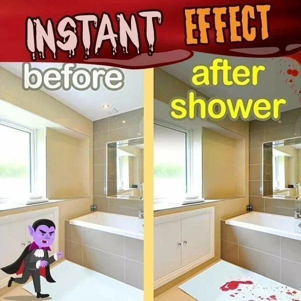 🎉Halloween Pre-Buy 2 Free shipping🎉 Bloody Color Changing Bath Mat-unitmotor™