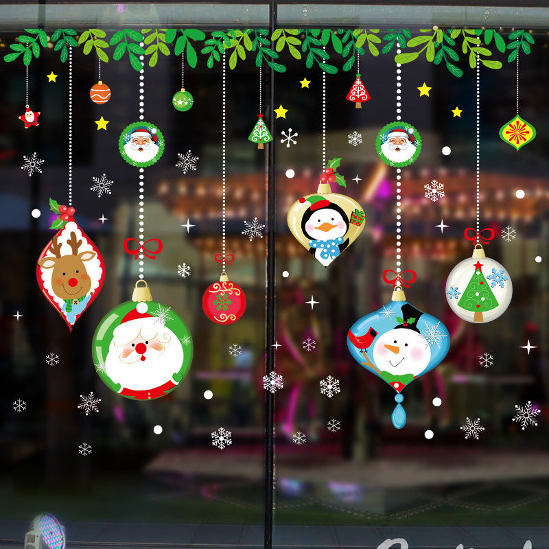 unitmotor™-Christmas Stickers Decor Glue-free Electrostatic Stickers