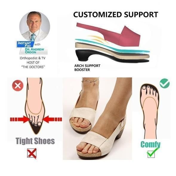 Comfortable Elegant Low Chunky Heel Shoes-unitmotor™