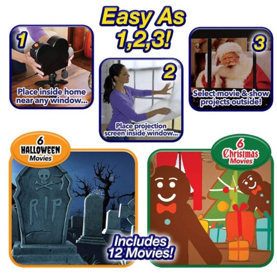 Halloween Pre-Sale 50% OFF-Halloween Holographic Projection-unitmotor™