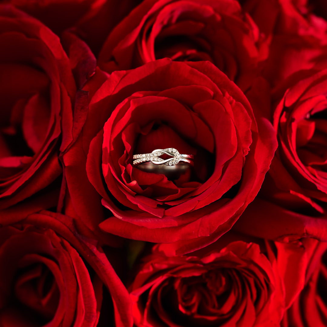 Infinity Love Knot Promise Ring-unitmotor™