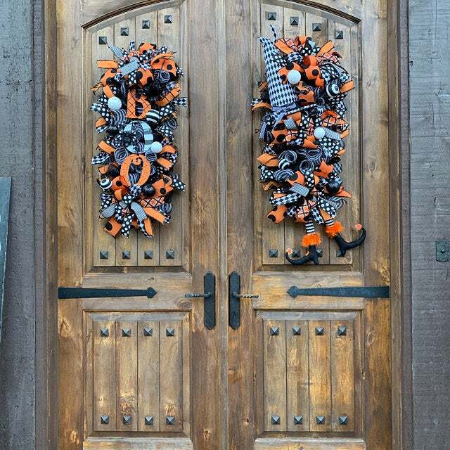 Halloween Swag Wreath Fall Wreath-HOT SALE-unitmotor™