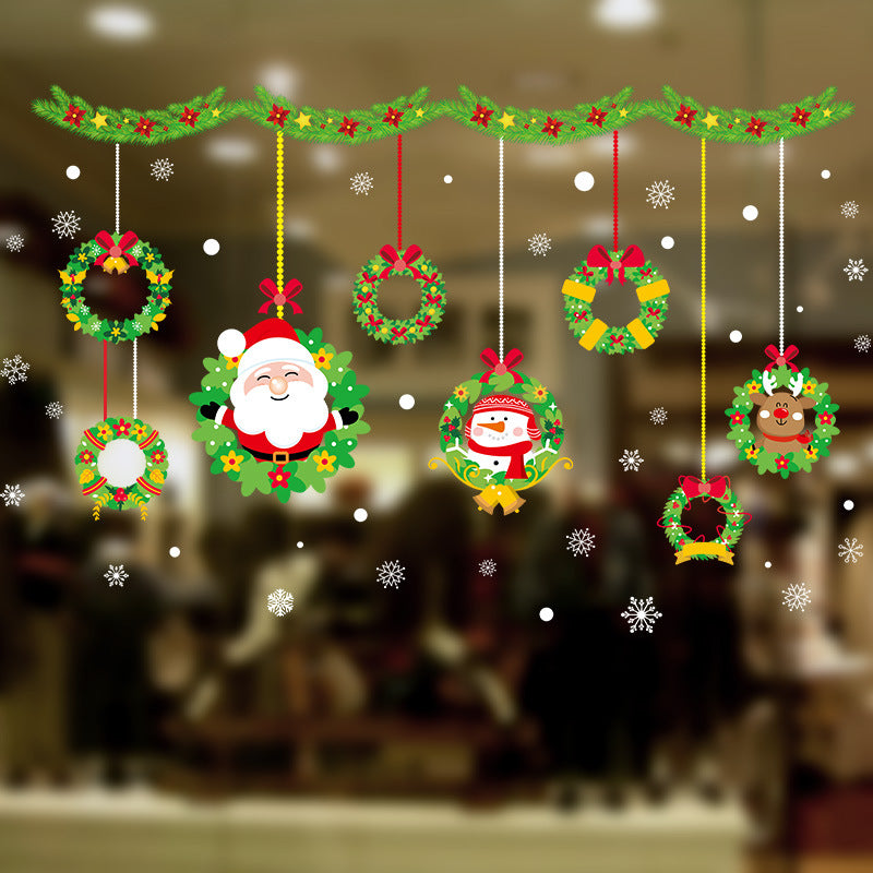 unitmotor™-Christmas Stickers Decor Glue-free Electrostatic Stickers