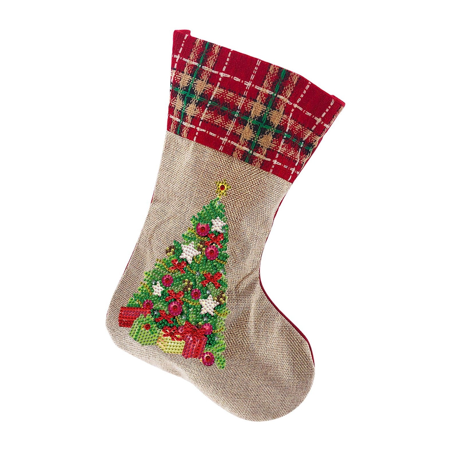 unitmotor™-(🎁🔥HOT SALE - 49% OFF) 5D Diamond Painting Xmas Rhinestone Sock Embroidery Mosaic Gift Bag