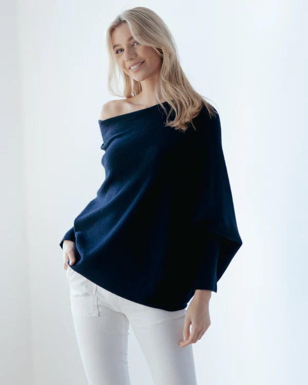 Asymmetric Draped Jumper (Buy 2 Free Shipping)-unitmotor™