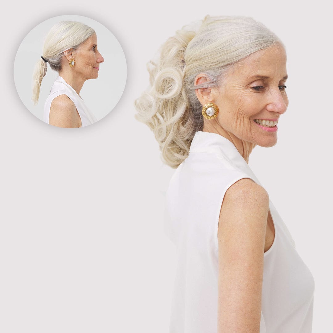 unitmotor™-JuvaBun Claw Clip Ponytail 12''
