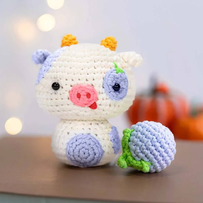 Halloween Crochet Kit For Beginners with Easy Peasy Yarn-unitmotor™