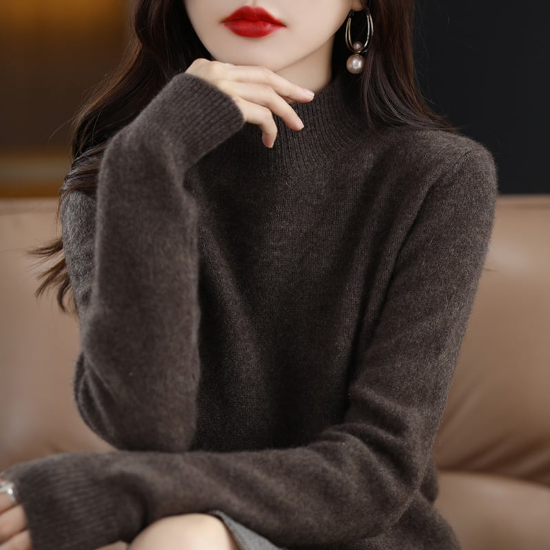 (New In)Women High Neck sweater-Your winter closet essentials-unitmotor™