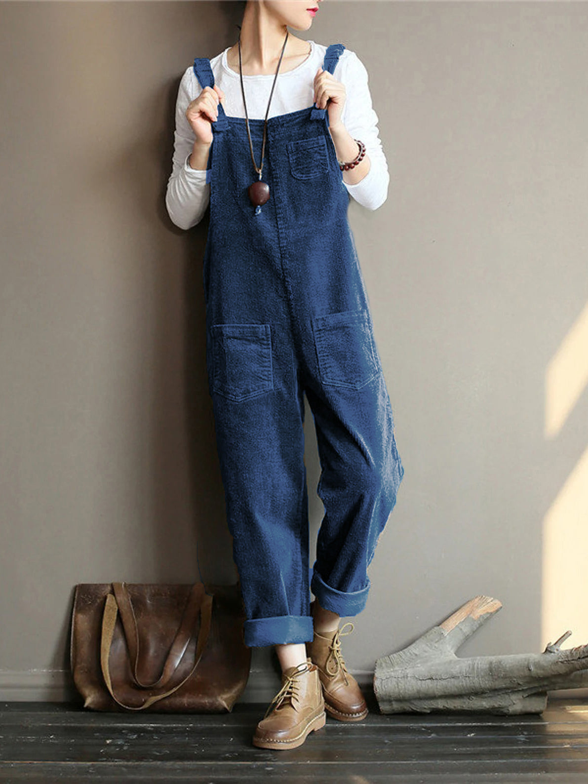 NEW | Wide Leg Corduroy Overalls-unitmotor™