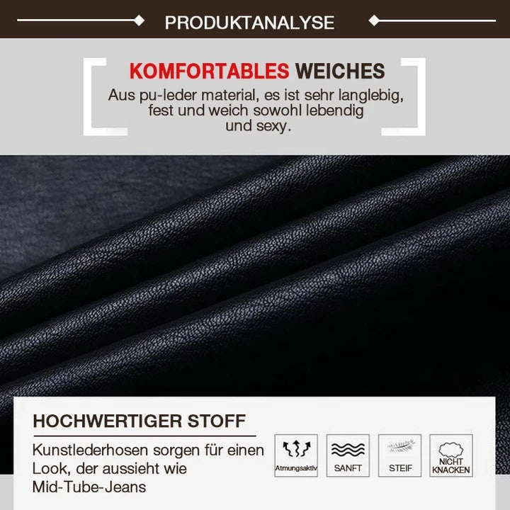 unitmotor™-S-shaped PU Leather Leggings