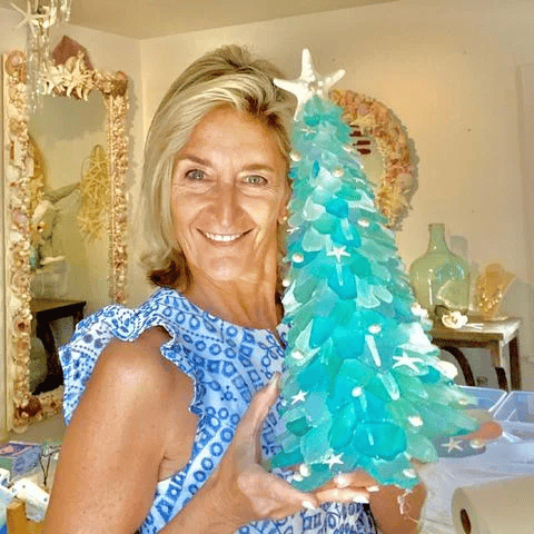 🔥Clearance Sale - 49% OFF 🎄2023 Sea Glass Christmas Tree-unitmotor™