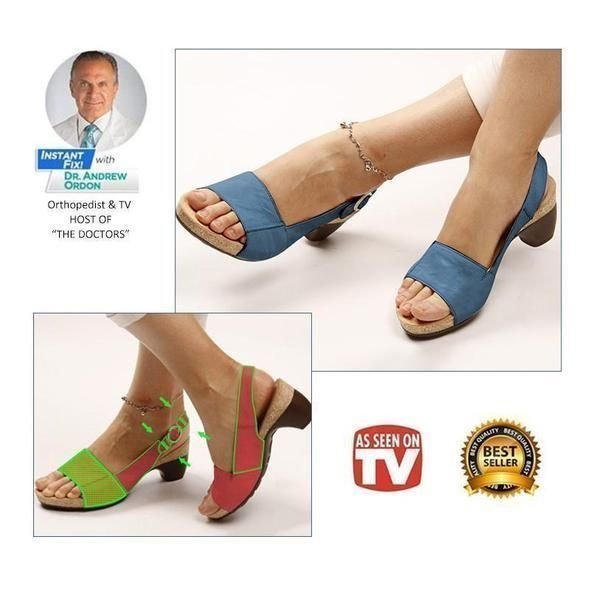 Comfortable Elegant Low Chunky Heel Shoes-unitmotor™