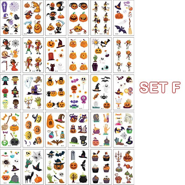 Halloween prank makeup temporary tattoo-unitmotor™