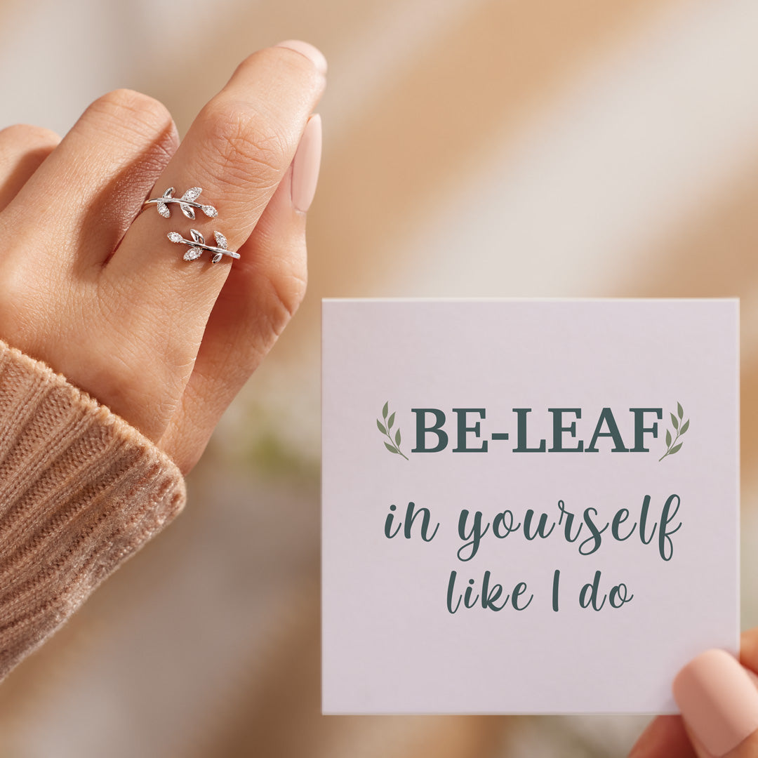 Leaf Ring Silver / Gold-unitmotor™