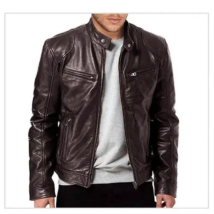 unitmotor™-Men's Leather Jacket