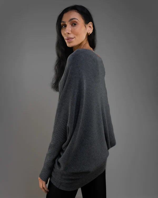 Asymmetric Draped Jumper (Buy 2 Free Shipping)-unitmotor™