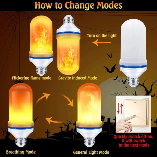 HOT SALE 2023 UPGRADE LED FLAME LIGHT BULB-unitmotor™