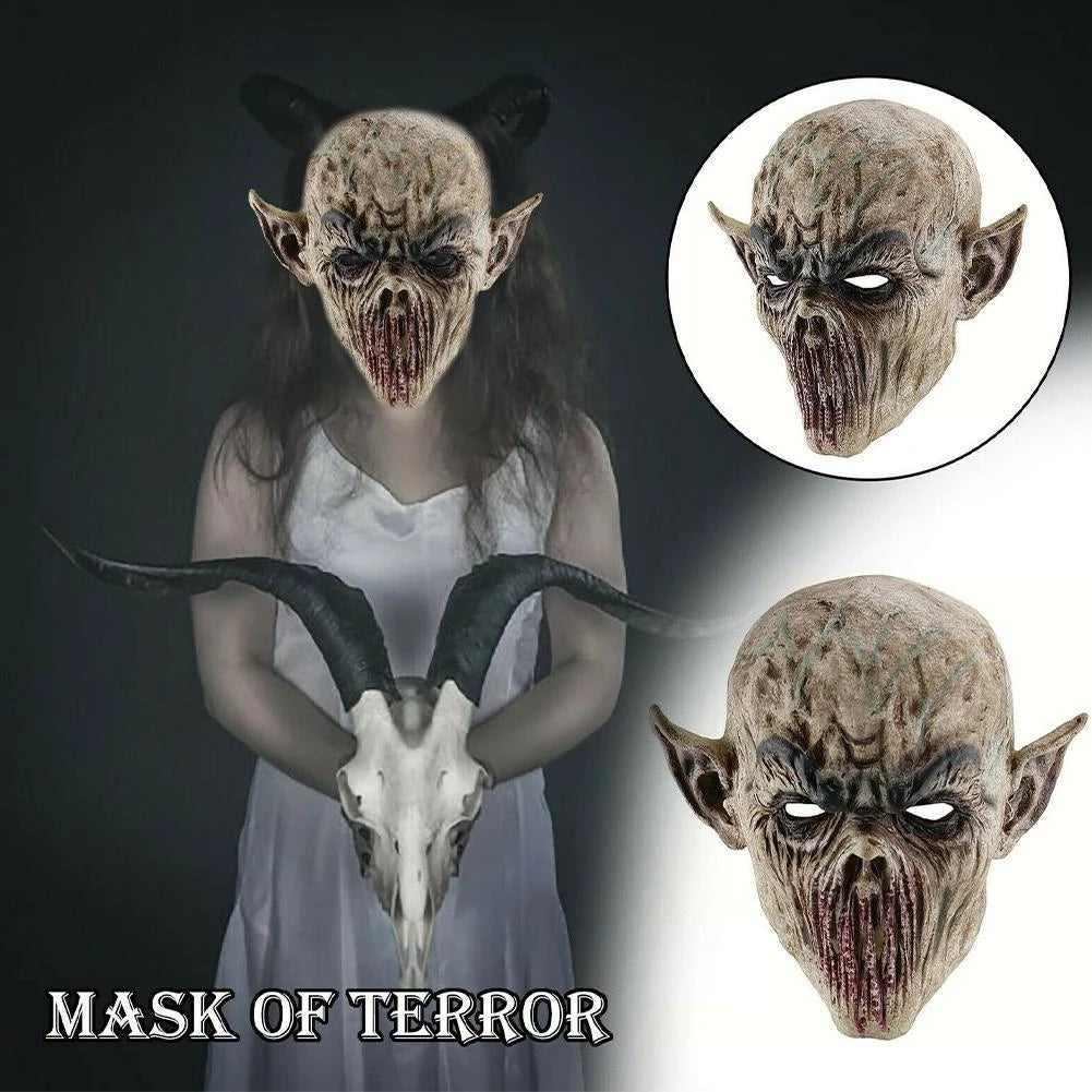 unitmotor™-Elizabath Halloween Mask Horror Cosplay Props Horror Devil Costumes Bloody Monster Zombies