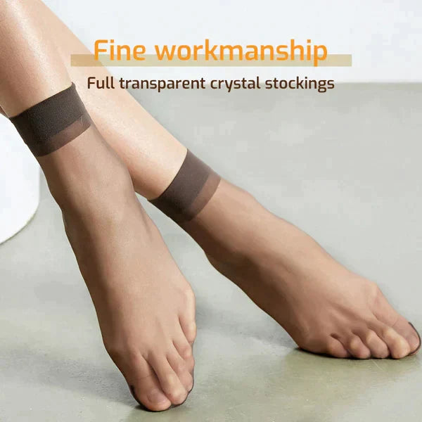 Invisible, Slip-resistant Crystal Silk Socks-unitmotor™