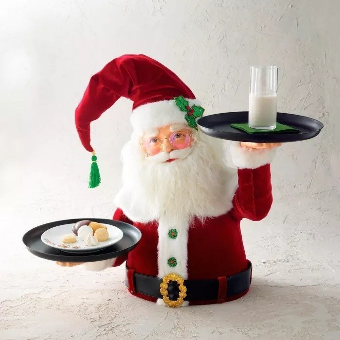 š
Santa Holdings Tray Figurine-unitmotorā¢
