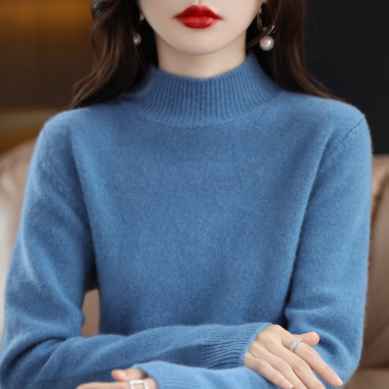 (New In)Women High Neck sweater-Your winter closet essentials-unitmotor™