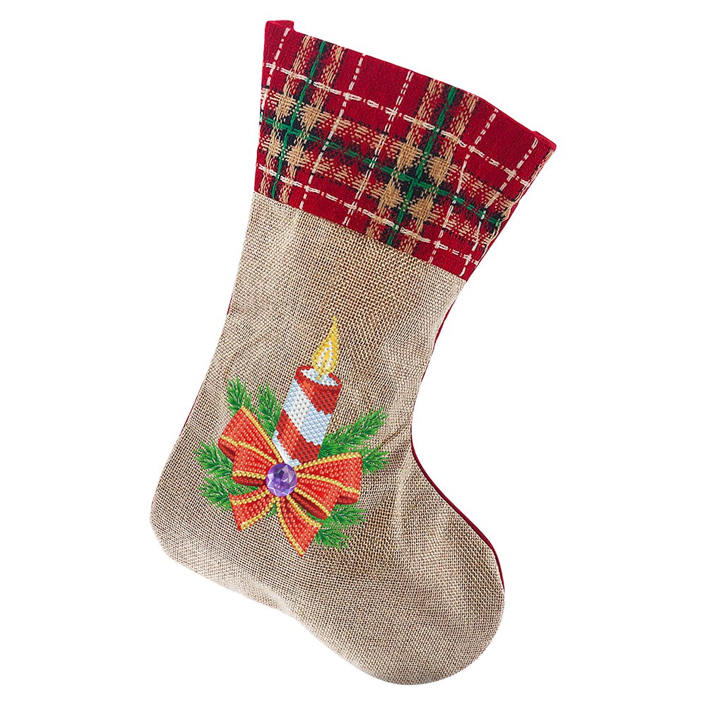 unitmotor™-(🎁🔥HOT SALE - 49% OFF) 5D Diamond Painting Xmas Rhinestone Sock Embroidery Mosaic Gift Bag