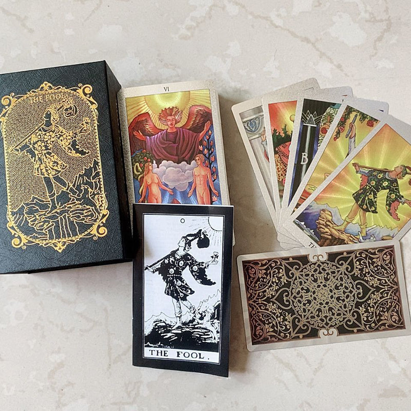Explore the Mystical World of Tarot Gold Foil Tarot-unitmotor™