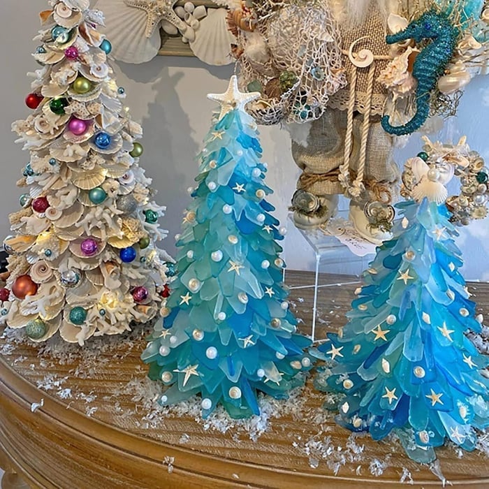 🔥Clearance Sale - 49% OFF 🎄2023 Sea Glass Christmas Tree-unitmotor™